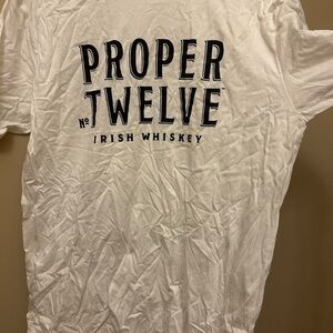 Proper Twelve Irish Whiskey White T-Shirt
